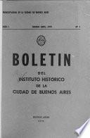 Boletín del Instituto Histórico de la Ciudad de Buenos Aires