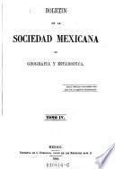 Boletin del instituto nacional de geografía y estadística de la república mexicana