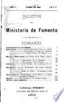 Boletín del Ministerio de Fomento