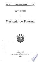 Boletín del Ministerio de Fomento