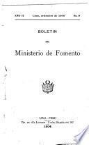 Boletín del Ministerio de fomento