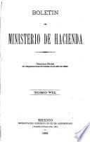 Boletín del Ministerio de Hacienda