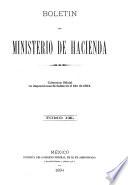 Boletín del Ministerio de Hacienda