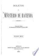 Boletin del Ministerio de hacienda