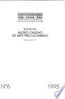 Boletín del Museo Chileno de Arte Precolombino