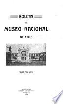 Boletín del Museo Nacional de Historia Natural