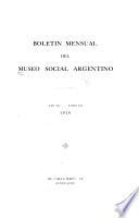 Boletín del Museo Social Argentino