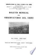 Boletín del Observatorio del Ebro
