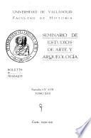 Boletín del Seminario de Estudios de Arte y Arqueología