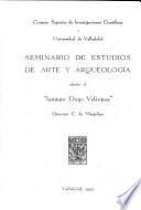 Boletín del Seminario de Estudios de Arte y Arqueología