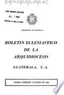 Boletín eclesiástico de la Arquidiócesis