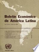 Boletín económico de América Latina