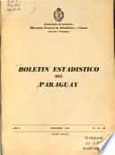 Boletín estadístico del Paraguay