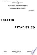 Boletín estadístico