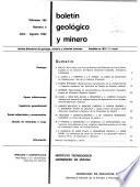 Boletín geológico y minero