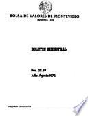 Boletín ...