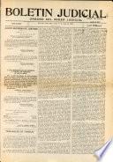 Boletín judicial