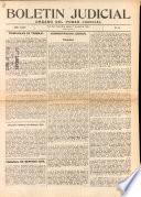 Boletín judicial