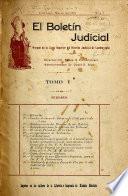 Boletín judicial