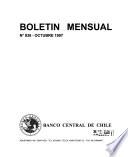 Boletín mensual - Banco Central de Chile