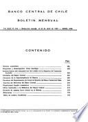 Boletín mensual - Banco Central de Chile