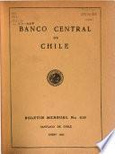 Boletín mensual - Banco Central de Chile