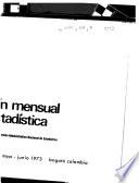 Boletín mensual de estadística
