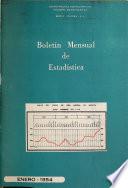Boletín mensual de estadística