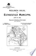 Boletin mensual de estadistica municipal