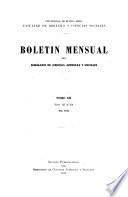 Boletin Mensual del Seminario de Ciencias Juridicas y Sociales