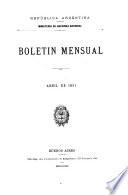 Boletin mensual