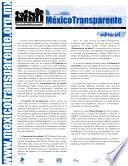 Boletín México Transparente Año 1, Núm. 3