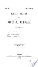 Boletín militar del Ministerio de Guerra