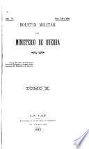 Boletín militar del Ministerio de Guerra