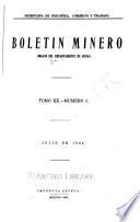 Boletín minero