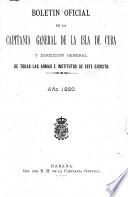 Boletin oficial de la Capitania Genrela de la isla de Cuba