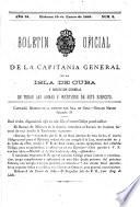 Boletin oficial de la Capitania Genrela de la isla de Cuba