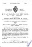 Boletin oficial de la Capitania Genrela de la isla de Cuba