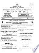 Boletín oficial de la propiedad industrial