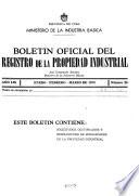 Boletín Oficial de la Propriedad Industrial