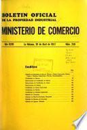 Boletín Oficial de la Propriedad Industrial