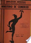 Boletín oficial de la Secretaría de Agricultura, Industria y Comercio