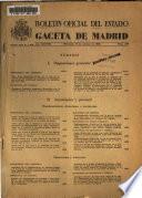 Boletín oficial del estado: Gaceta de Madrid