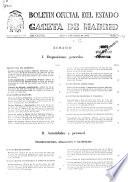 Boletín oficial del estado: Gaceta de Madrid