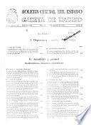 Boletín oficial del estado: Gaceta de Madrid