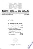 Boletín oficial del estado