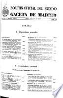 Boletín oficial del estado