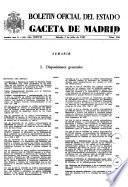 Boletín oficial del estado