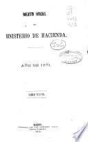 Boletín oficial del Ministerio de Hacienda
