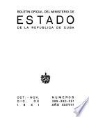 Boletin oficial ...